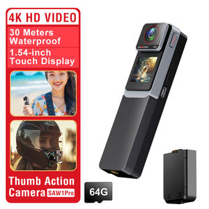 Cámara de Acción 4K HD Antivibración Impermeable con Pantalla de 1.3 Pulgadas, Grabadora para Motociclismo, Montaje en Pecho y Cabeza, para Buceo - Product Image 2