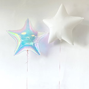 Ballons en aluminium étoiles de 32 pouces en gros - Décorations de fête pour la Fête des Mères, Baby Shower, Remise de diplôme, Fournitures d'Halloween - Product Image 1