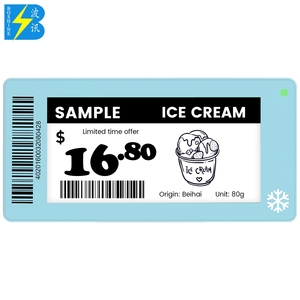 Bosine <span class=keywords><strong>2025</strong></span> 2.66 inche-ink điện tử nhãn Kệ kỹ thuật số giá <span class=keywords><strong>Tag</strong></span> cho thực phẩm đông lạnh thịt sản phẩm - Product Image 4