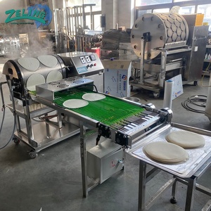 Machine <span class=keywords><strong>automatique</strong></span> à galettes de canard rôti et à feuilles de rouleaux de printemps, machine à crêpes 1500 pièces/heure avec dispositif de comptage et d'empilage - Product Image 3