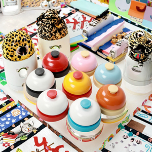 Sonnette en plastique à succès pour chiens - Jouet d'entraînement rapide à pression manuelle pour améliorer l'<span class=keywords><strong>intelligence</strong></span> des chiens - Product Image 3