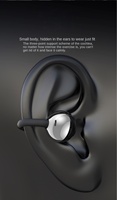 Auriculares Inalámbricos de Clip con Micrófono, Diseño Abierto, Ajuste Seguro para Orejas Pequeñas, Compatibles con Lentes, Resistentes al Agua con ENC, para Teléfonos Huawei