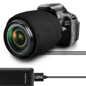 Custodia Antigelo per Fotocamera, Riscaldatore Antigelo con Cinghia per Telescopi, Fotocamere DSLR, Obiettivi e Oculari - Product Image 4