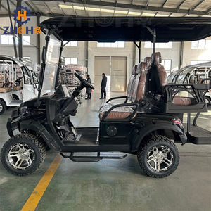 Mạnh mẽ 4 chỗ ngồi điện Golf Cart Câu lạc bộ xe lấy cảm hứng từ Thiết kế bền nhà máy trực tiếp giá tốt nhất - Product Image 2