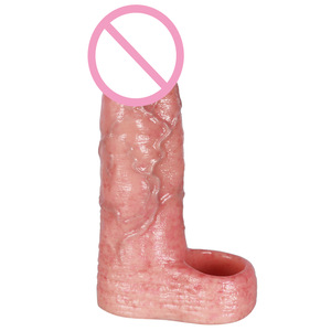 <span class=keywords><strong>Préservatif</strong></span> masculin ultra-réaliste, creux, allongeant et épaississant, protection intime, gaine de pénis simulée, jouet sexuel pour adultes, pénis creux - Product Image 5