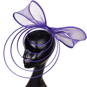 Tùy chỉnh thực hiện phụ nữ mới sinamay fascinator đám cưới hat Derby bên hat Nhà thờ KENTUCKY Ascot Mũ cô dâu Headband fascinator - Product Image 1