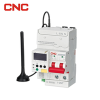 Disjoncteur Miniature Intelligent Wi-Fi CNC Série YCB9ZF 6KA 16A 32A 63A 100A sur Rail DIN 50/60HZ 1P 2P 3P 4P