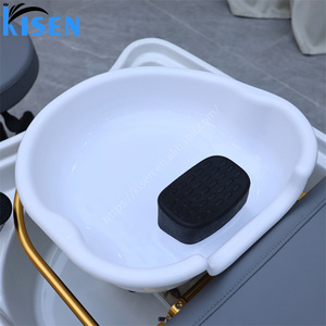 Fauteuils de lavage de cheveux Kisen Luxury Headspa avec circulation d'eau, lit de physiothérapie pour salon de coiffure - Product Image 6