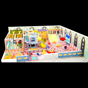 Ensemble de jeux d'intérieur avec fosse à balles, fosse à mousse et jeux interactifs pour le plaisir des enfants à la maison, couleur personnalisée - Product Image 2