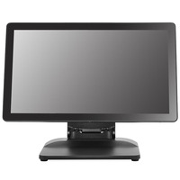 POS-терминал Windows 10 с сенсорным экраном 15,6 дюйма, корпус из алюминиевого сплава, кассовый терминал, опциональный дополнительный экран