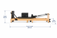 Lit de Pilates pliable en bois de chêne commercial pour studio de Pilates, salle de sport et usage domestique – Machine de Pilates Reformer