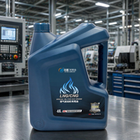 Aceite de Motor de Gas Sintético Completo de Bajo Contenido de Cenizas LNG/CNG 15W-40 4L para Camiones Comerciales, Protección Contra Desgaste Anormal, Lubricante