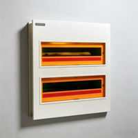 Boîte de distribution d'énergie en acier série PZ30, 220V/380V, IP20~IP40, prises personnalisables, pour le contrôle et la protection électriques
