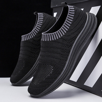 Nouvelles chaussures de sport décontractées respirantes de couleur unie pour hommes, augmentant la taille