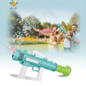 אקדח בועות סופר מסתובב חשמלי לילדים, צבעוני, דגם AJB Dazzling Light, צעצוע בועות לילדים - Product Image 3