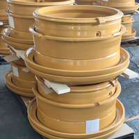 Pièces de rechange pour chargeuses de machines de construction : Jantes 25-13.00/2.5 pour pneus CAT 1600G 18.00-25