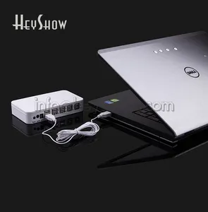 IR Mackbook Laptop Notebook Sistema de Segurança anti-roubo Dispositivo de alarme de Assaltante Com cabo USB-USB 4 6 8 10 Portas seguro para todos os computadores