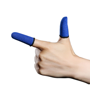 Set lengan jari kontroler Game ponsel, <span class=keywords><strong>joystick</strong></span> jari anti-keringat layar sentuh penuh sensitif - Product Image 4
