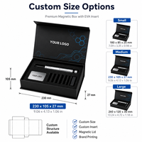 Boîte d'emballage personnalisée pour stylo à peptides avec doublure en éponge, boîte en carton pour kit d'équipement médical, boîte extérieure pour stylo injecteur jetable