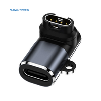 Adaptateur d'alimentation de charge USB Type C Portable pour chargeur de montre intelligente Garmin Fenix 7 7x5s 6 6X 6S