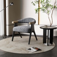 Chaise de loisirs écologique en teck doré, design moderne, couleur personnalisable, pour salon, chambre, salle à manger, hôtel