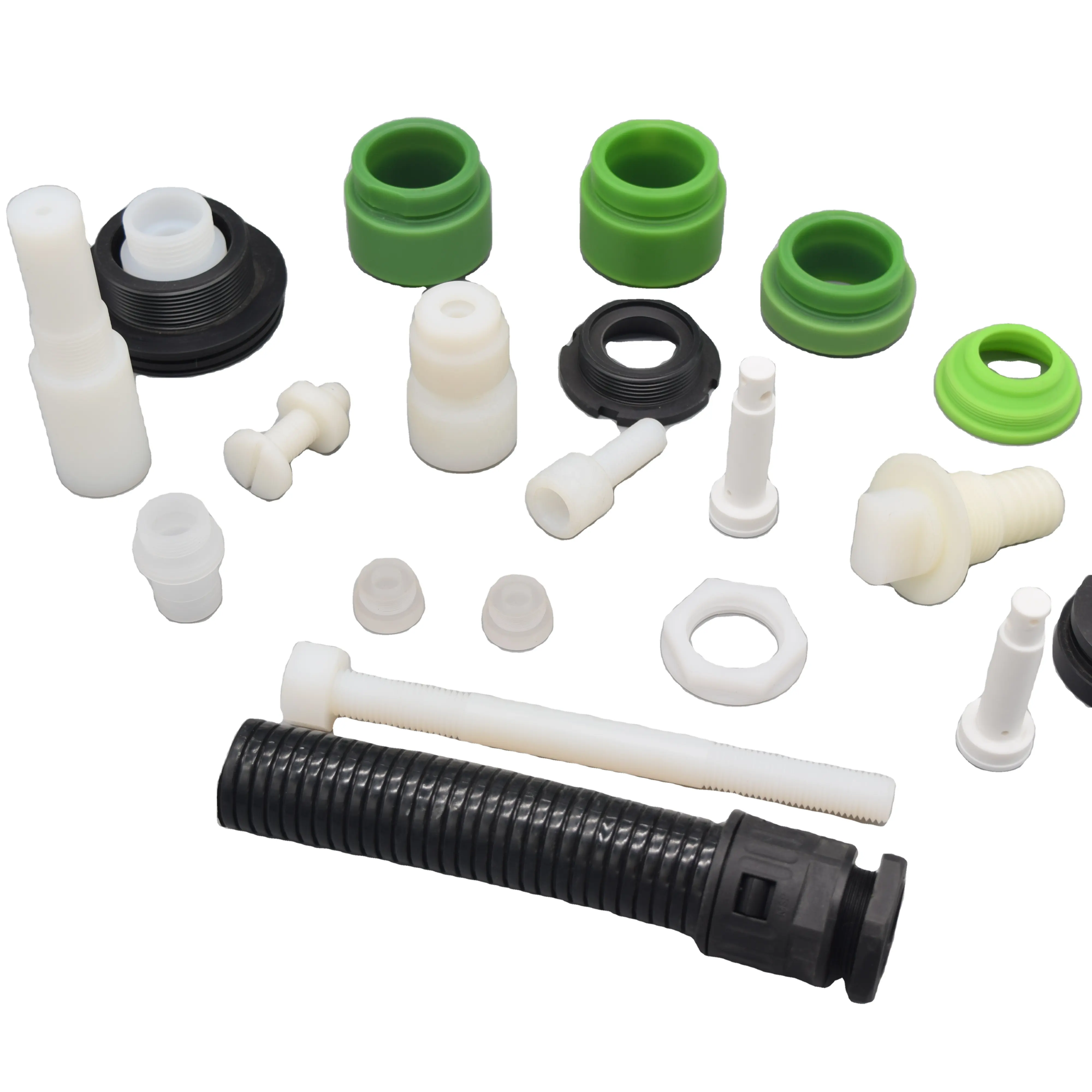 Custom Plastic Products With ABS/PP/PE/PVC/PU/PDFE/POM/Nylon Material plastic injection parts plastic nylon washer