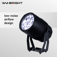 Projecteur LED Par 300W avec zoom électrique et rotation, en alliage d'aluminium moulé sous pression IP65, contrôle DMX512 pour scène