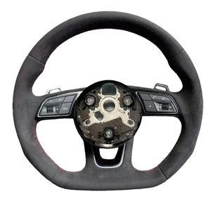 Volante de gamuza de alta demanda para Audi A3 A4 A5 <span class=keywords><strong>A6</strong></span> A7 A8 S3 S4 S5 S6 S7 S8 Q5 Q7 Q8 SQ7 SQ8 B8 B9 RS4 RS5 RS6 R8 T TT TTs - Product Image 6