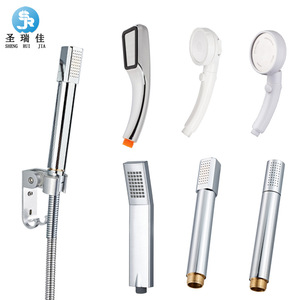 Ensemble de douche Saint Ruijia SRJ003 chromé avec support et flexible pour salle de bain - Product Image 1