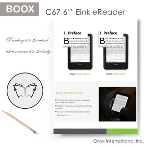 Boox 6 นิ้ว เครื่องอ่านอีบุ๊คคุณภาพดี หน้าจอ E-ink พร้อม WIFI และระบบสัมผัส - Product Image 3