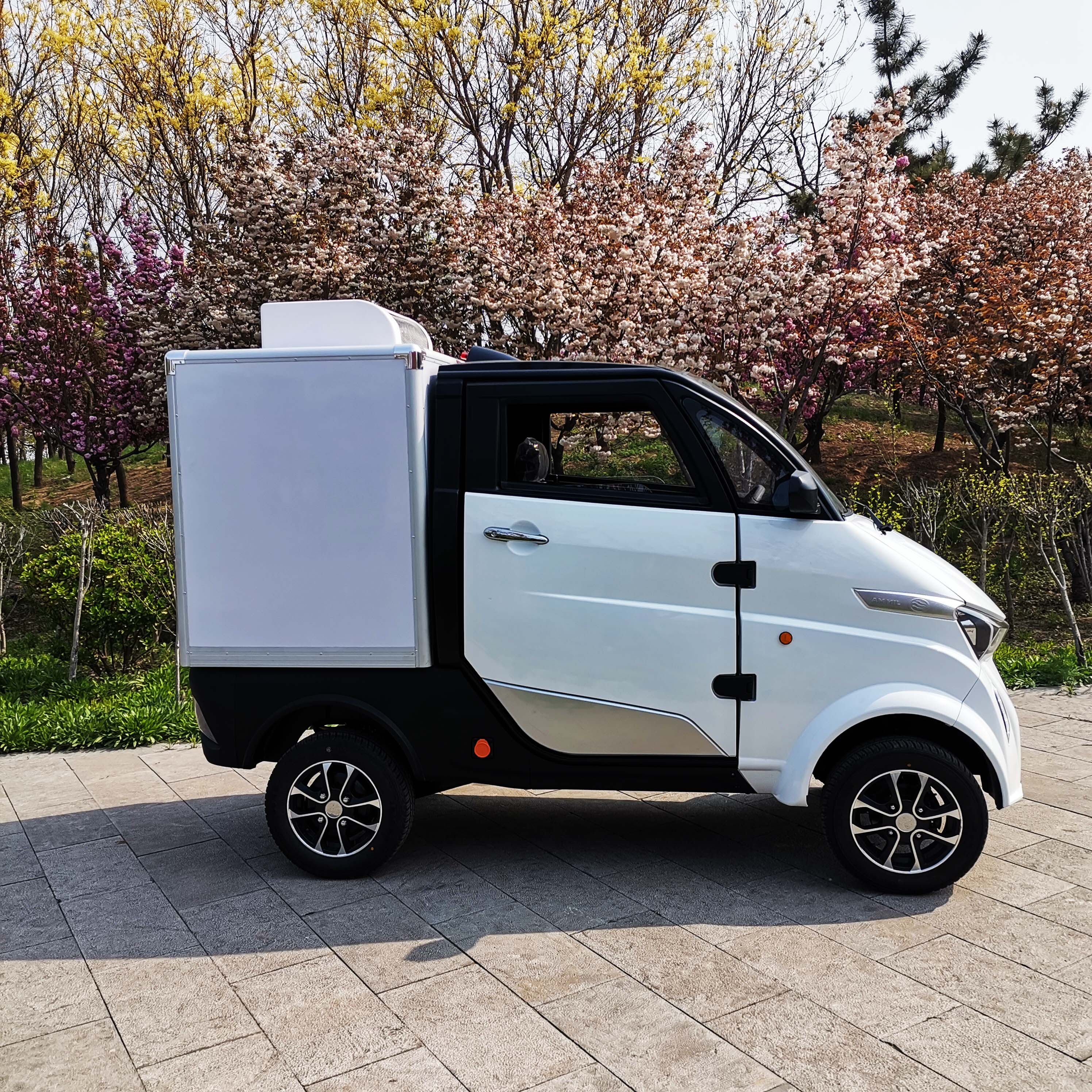 Электрический мини-грузовик с скоростью 50 км/ч