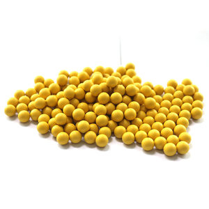 Bola Karet Padat Warna Kuning Hitam Harga Murah 6mm 6.8mm 8.5mm 7mm 8mm 9mm 10mm 11mm 12mm 13mm 14mm 15mm 16mm 17mm 18mm 19mm 20mm 22mm 25mm - Product Image 3
