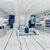 Étagère de présentation pour magasin, Magasin de téléphonie mobile, Accessoires de téléphonie mobile personnalisés, Conception de magasin d'accessoires de téléphonie mobile