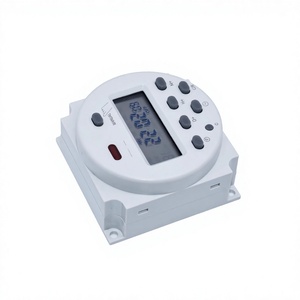 Minuteur numérique CN101A, petit micro-ordinateur de contrôle du temps pour alimentation électrique 12V/24V/110V/220V, en plastique blanc - Product Image 1