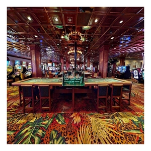 Thảm Sòng Bạc <span class=keywords><strong>Axminster</strong></span> Nylon 80% Len 20% Thảm Tường Tùy Chỉnh Cho Thảm Sòng Bạc Khách Sạn - Product Image 2