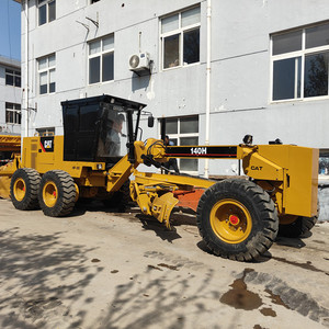 Motoniveladoras Usadas CAT140H 140G 140K 120G 120H 120K 12G 12H, Sistema Totalmente Hidráulico, 17000 kg de Peso, Calidad Perfecta, Caja de Cambios PLC - Product Image 1
