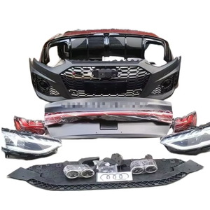 Kit de pare-chocs en plastique neuf et d'occasion pour Audi A4 S4, incluant phares et feux arrière, installation non destructive - Product Image 4