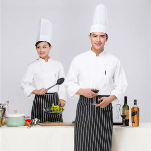 20245 directo de fábrica restaurante uniforme vestido Chef uniforme personalizado restaurante uniforme camarero - Product Image 1