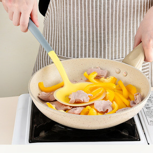 <b>Silicone</b> Smiley Mushroom Spatula Non Stick Pan Cooking Utensil Reusable Kitchen <b>Tool</b> - Product Image 1