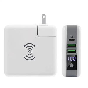 Sạc Dự Phòng Không Dây Type-C 6700MAh <span class=keywords><strong>B</strong></span>ộ Sạc Du Lịch Siêu Tường Sạc Nhanh Pd Thông Dụng Có Mà<span class=keywords><strong>n</strong></span> Hình Kỹ Thuật Số - Product Image 3