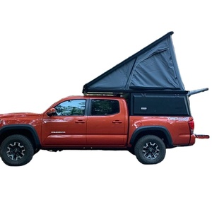 เต้นท์กระบะรถบรรทุก4x4ทำจากอลูมิเนียมสำหรับการผจญภัย2025พร้อมหลังคารถตั้งแคมป์ประเภทค้ำยันตรงรวมทั้งกล่องเครื่องมือ - Product Image 1