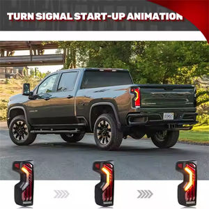 Feux arrière LED pour <span class=keywords><strong>Chevrolet</strong></span> Chevy <span class=keywords><strong>Silverado</strong></span> 1500 2500HD 3500HD 2019 - 2022 <span class=keywords><strong>2023</strong></span>, feux arrière de frein, clignotants, feux de recul - Product Image 4