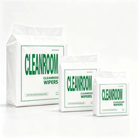 Lingettes non pelucheuses Xinkewei pour salles blanches, lingettes en polyester haute absorption pour laboratoires et ateliers électroniques