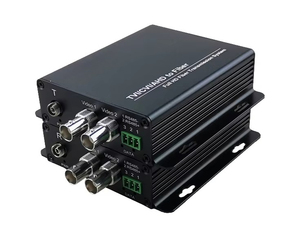 <span class=keywords><strong>Convertisseur</strong></span> de média vidéo 5MP 2 canaux HD CVI TVI AHD vers fibre monomode (20 km) avec données RS485 et interface BNC - Product Image 4