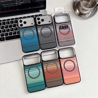Coque de téléphone portable en PU en stock pour iPhone 17 Pro Max, étui magnétique pour iPhone 13 14 15 Plus 16 17 Pro