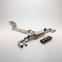 Système d'échappement Catback à soupapes OEM pour Porsche Cayenne 3.0T, échappement en alliage de titane de course, tuyau d'échappement Catback
