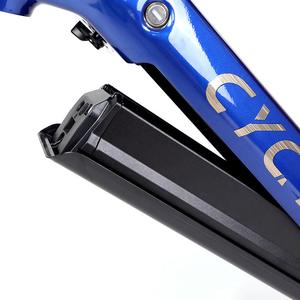 Cadre de vélo électrique tout suspendu EM6 29 pouces AL7005 pour VTT, moteur central Bafang, débattement 140 mm, Boost 12x148, vente en gros OEM - Product Image 4