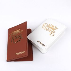 Funda de Pasaporte de Viaje Personalizada con Logotipo Empresarial, de Cuero PU, 5 Pulgadas de Grosor, 50 mm, Sin Cierre, Incluye Espacio para Identificación y Tarjetas de Crédito - Product Image 4