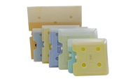 Brique de refroidissement réutilisable innovante et écologique en matériau à changement de phase (PCM) HDPE de qualité alimentaire, plaque eutectique longue durée