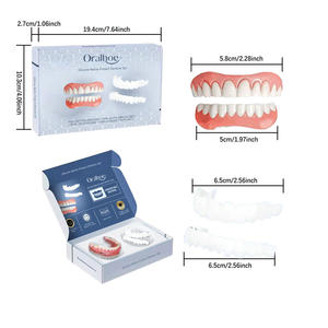 Accessoires de blanchiment dentaire RJ Brand : Facettes dentaires en silicone <span class=keywords><strong>naturel</strong></span> à clipser, non toxiques, pour usage domestique, pour hommes et femmes - Product Image 6